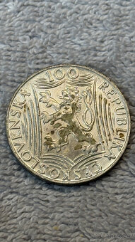 Stříbrná mince Československo – 100 Kčs 1949 J. V. Stalin (A - 2
