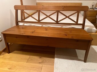 Lavice Ikea Leksvik Ingolf - 2