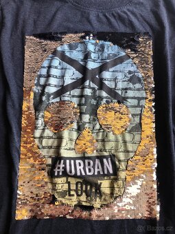 Triko vel. 152 - 158 s flitry - 2