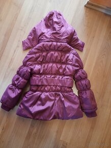 Vel.120/122 Dívčí zimní bundička - 2