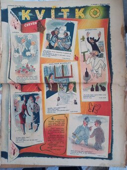 Časopisy Kvítko z roku 1941 - 2