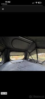 Střešní stan escape 160 zelený - 2