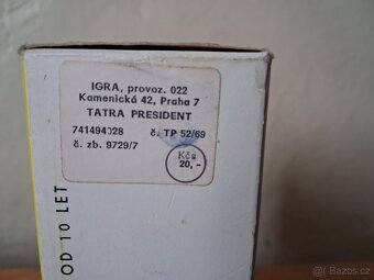 Auto Model TATRA PRESIDENT - 2