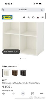Otevřená skříňka ikea 2x - 2