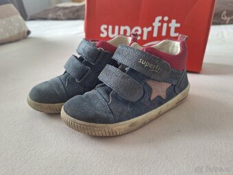 Dětská kožená celoroční obuv Superfit Moppy, vel. 25 - 2