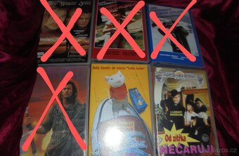 Videokazety mix - 2