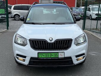 ► ŠKODA YETI 2,0 TDI MONTE CARLO 4x4 - PARK. SENZORY, NAVI ◄ - 2