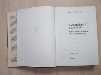 2x STARÁ KUCHAŘKA - KUCHAŘSKÝ LEXIKON, STAROČESKÁ KUCHYNĚ - 2