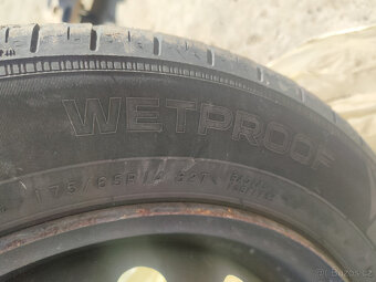 ocelova kola s pneu letni NOKIAN Wetproof 175/65 R14, P206 - 2