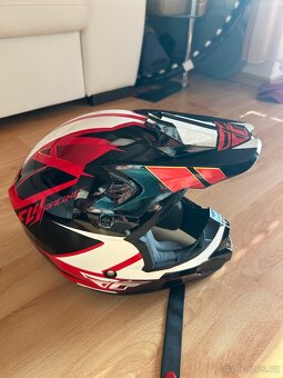 Fly motocross helma - 2