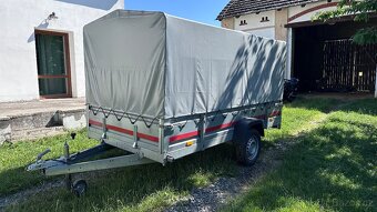 Téměř nový přívěsný vozík, 3 x 1,5 m - 2