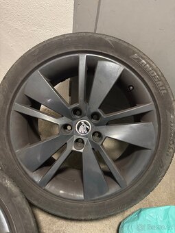 Alu kola Škoda ZENITH 8Jx18 ET44 + pneu - 2