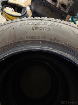 Zimní Bridgestone 215/60 R16 - 2