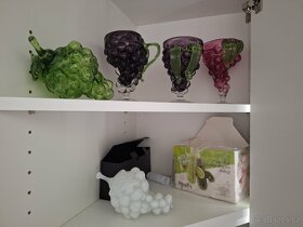 Prodam skleněné hrozny a poháry ve tvaru vína - 2