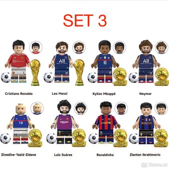 Figúrky futbal + basketbal 2 (8 a 10ks) typ lego - nové - 2