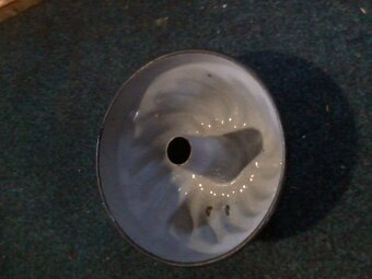 Retro smaltovaná forma na bábovku - 2