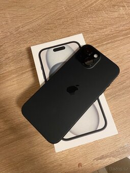 APPLE IPHONE 15 128gb BLACK - ZAKOUPEN 13.11.2025 - 2