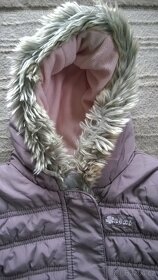 Starorůžová zimní bunda/kabátek Next vel. 80-86 - 2