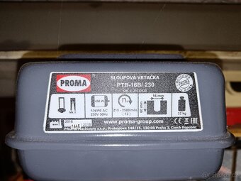 sloupová vrtačka Proma - 2