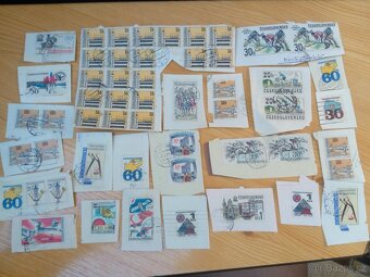 Prodám použité známky - 2