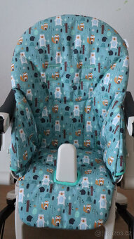 POTAH na židličku Peg pérego - mátový softshell - 2