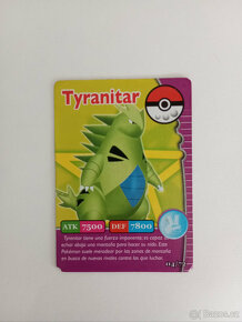 Pokémon kartička tyranitar - 2