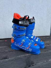 Závodní lyžařské boty Lange RS 110 Wide Modré velikost 25,5 - 2
