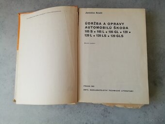 Škoda 105, 120 údržba a opravy J. Andrt 1982 -doprava v ceně - 2