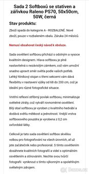 Softboxy Raleno ps70 - 2