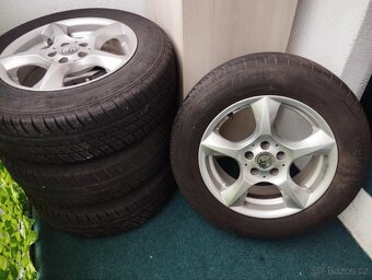 Alu kola z jedničkové Octavie 195/65 R15 - 2