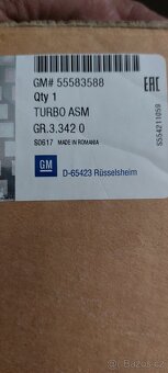 Originál 55583588 Turbo - 2