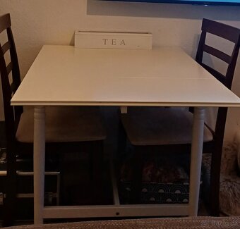 Ikea stůl rozkladaci se židlemi - 2