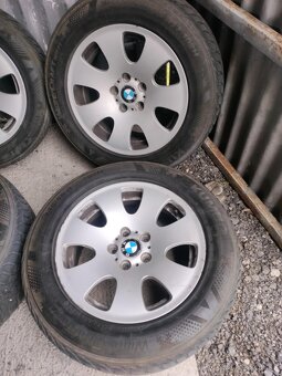 4ks alu disky orig. BMW 5x120 R17 245/55 r17 - 2