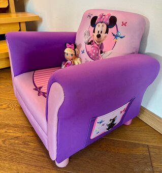 Křesílko Minnie mouse - 2