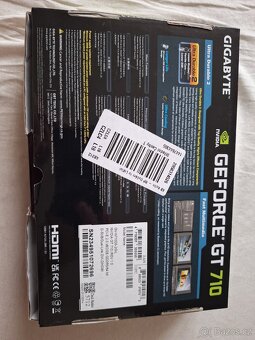Graficka karta gigabyte geforce GT 710 - 2