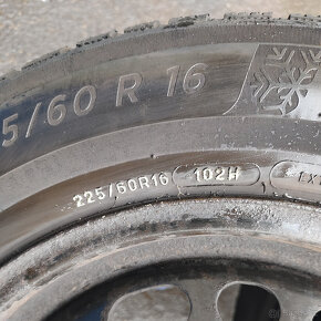 Plech. disky + zimní pneu Citroen C5 (R) 5x108r16 - 2
