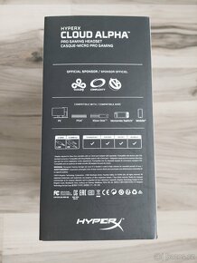 HyperX Cloud Alpha Pro černá/zlatá - 2