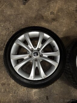 Škoda Superb 2 sada alu kol 17” 5x112 7,5 J et 49 - 2