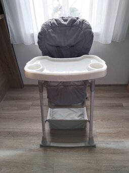 Jídelní židlička s lehátkem a houpačkou 3v1 - 2
