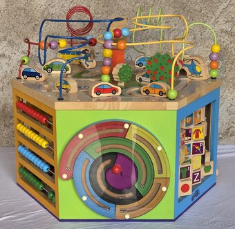 Velká dřevěná motorická kostka - 2