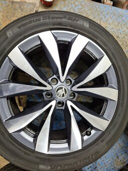 Prodám origo alu kola skoda kodiaq 2 5x112 r19 lefka - 2