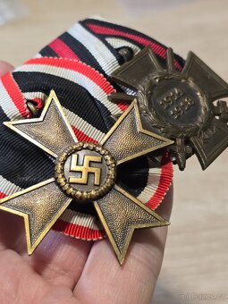 Medailová lišta - záslužný kříž bez mečů - 2