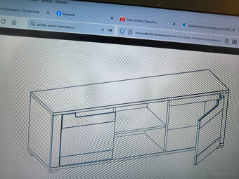Televizní stolek Memphis - 2
