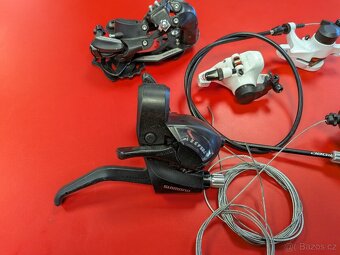 řazení a přehazovačka 3x7 + brzdy - 2