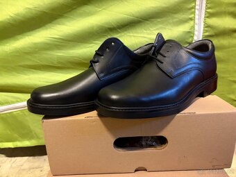 Nové kožené polobotky Prabos - 2