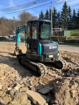 Pasový bagr Kobelco SK55SR - 2
