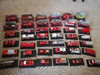 Hasičská auta - sběratelství - 2