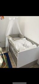 Dětský pokoj postel skříň police - 2
