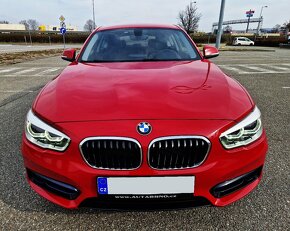 BMW 116D 85KW 2016 SPORT LINE-LED-KUŽE- PARK.SENZ. TAŽNÉ ZAŘ - 2