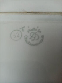 Porcelánový oválný talíř 31 cm - 2